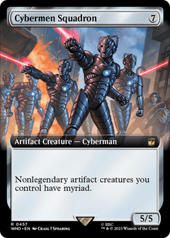 Cybermen Squadron (0457) (Extended Art) - Foil