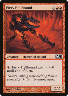 Fiery Hellhound - Foil