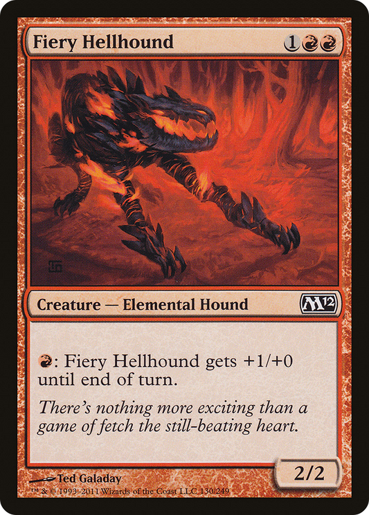 Fiery Hellhound - Foil