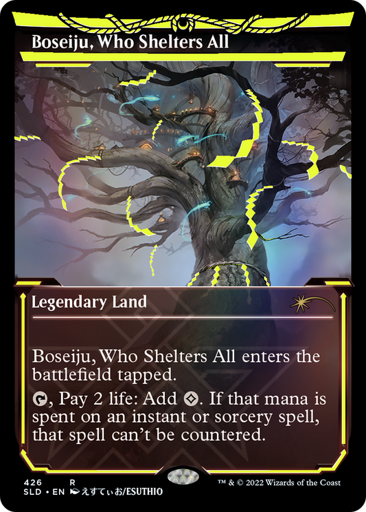Boseiju, Who Shelters All (426) (Showcase) - Neon Ink