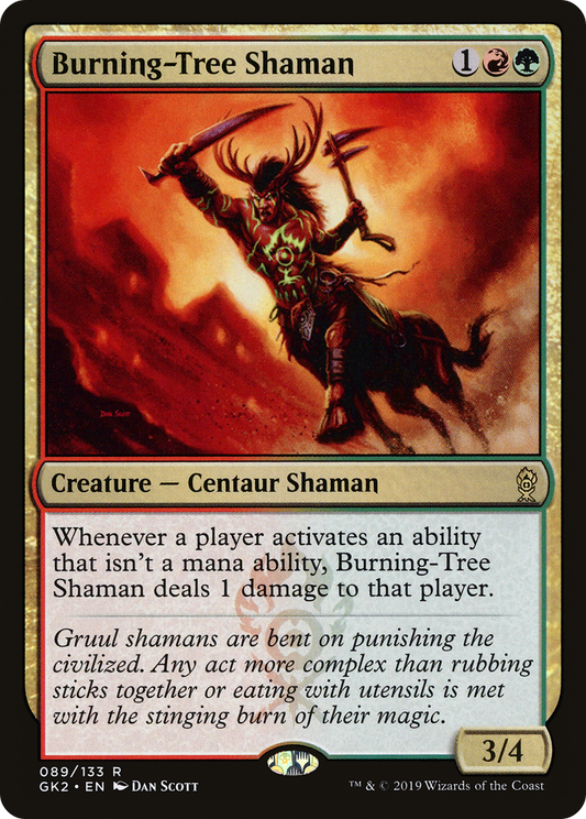 Burning-Tree Shaman (GK)