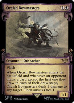 Orcish Bowmasters (0554) (Showcase) - Silver Foil