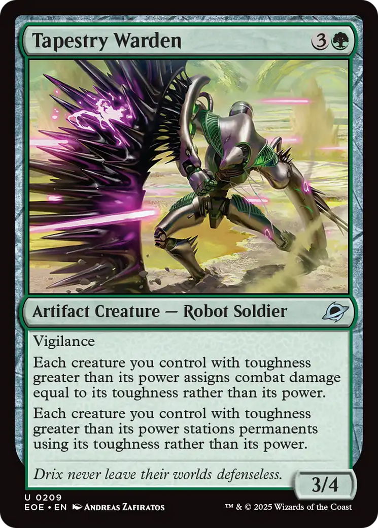 Tapestry Warden - Foil