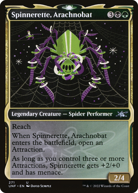 Spinnerette, Arachnobat (271) (Showcase)