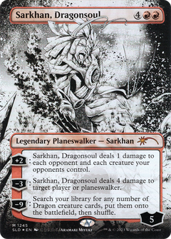Sarkhan, Dragonsoul (1245) (Borderless) - Foil