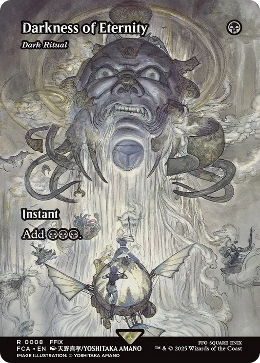 Darkness of Eternity [Dark Ritual] (0008) (Showcase) - Foil