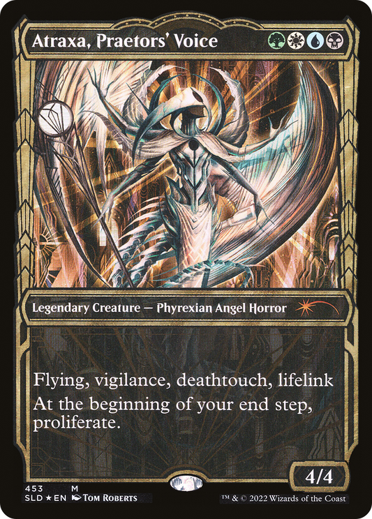 Atraxa, Praetors' Voice (453) (Showcase) - Gilded Foil