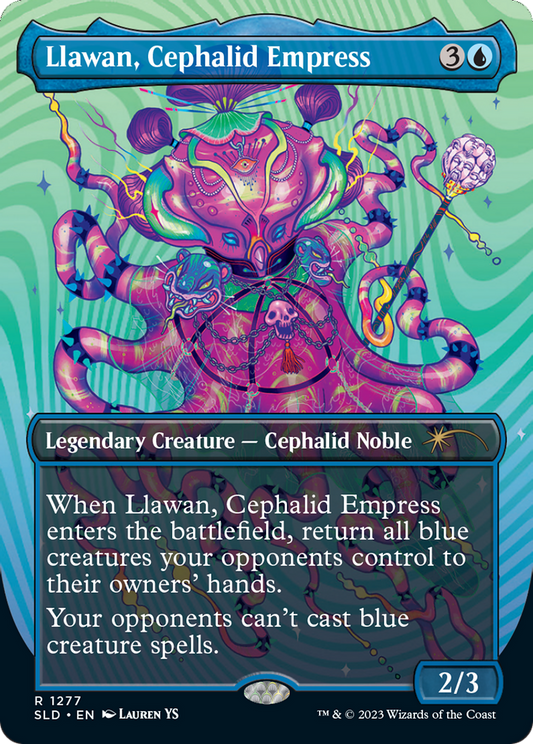 Llawan, Cephalid Empress (1277) (Borderless) - Foil