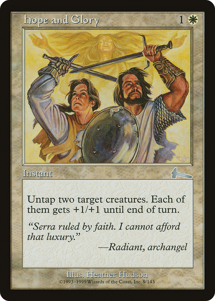Hope and Glory - Foil