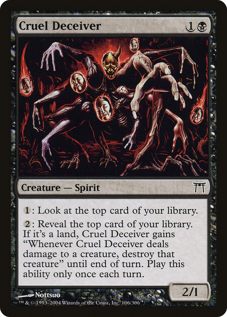 Cruel Deceiver - Foil