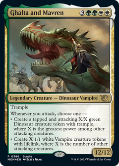 Ghalta and Mavren (0386) (Bundle) - Foil