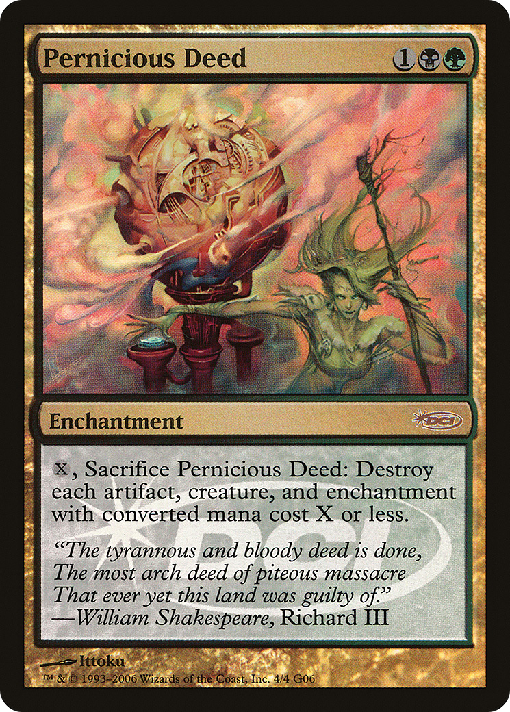 Pernicious Deed (004) (Judge) - Foil