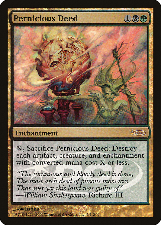 Pernicious Deed (004) (Judge) - Foil