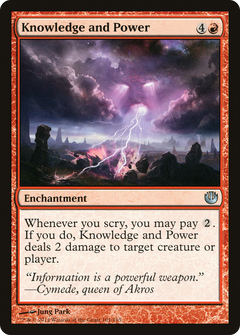 Knowledge and Power - Foil