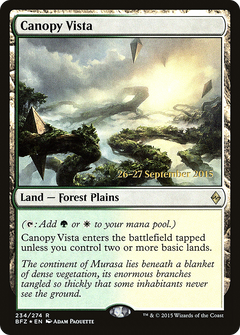 Canopy Vista (234) (Prerelease) - Foil