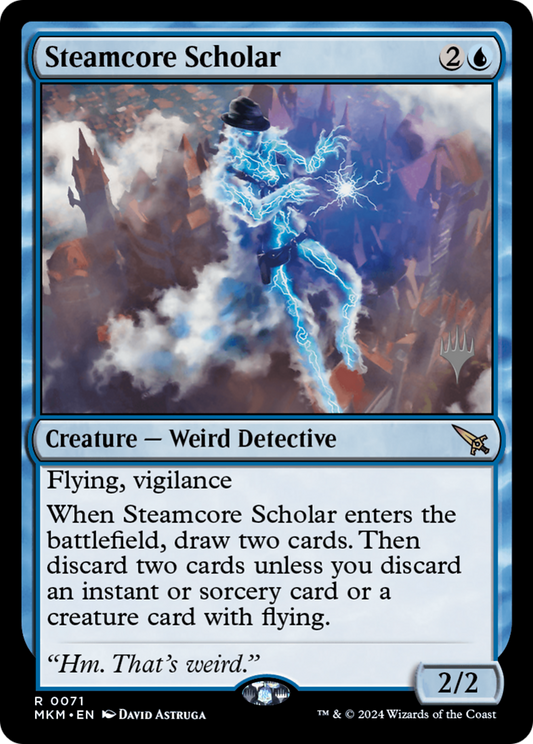 Steamcore Scholar (0071) (Promo Pack) - Foil
