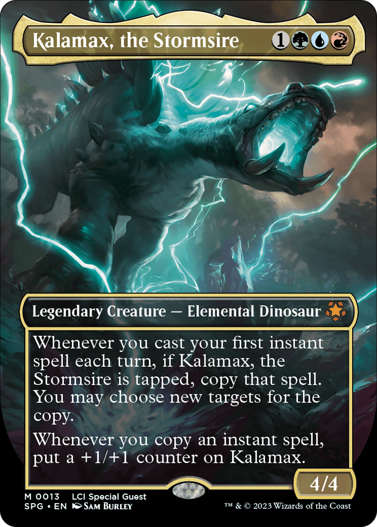 Kalamax, the Stormsire (0013) (Borderless)