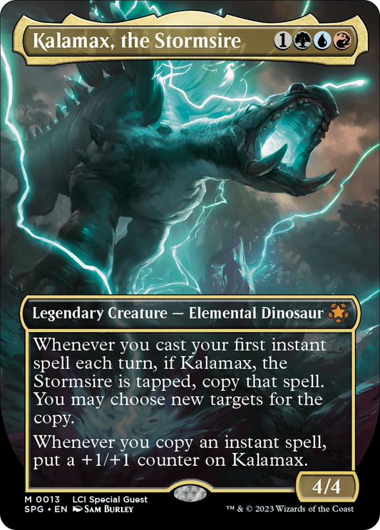 Kalamax, the Stormsire (0013) (Borderless) - Foil