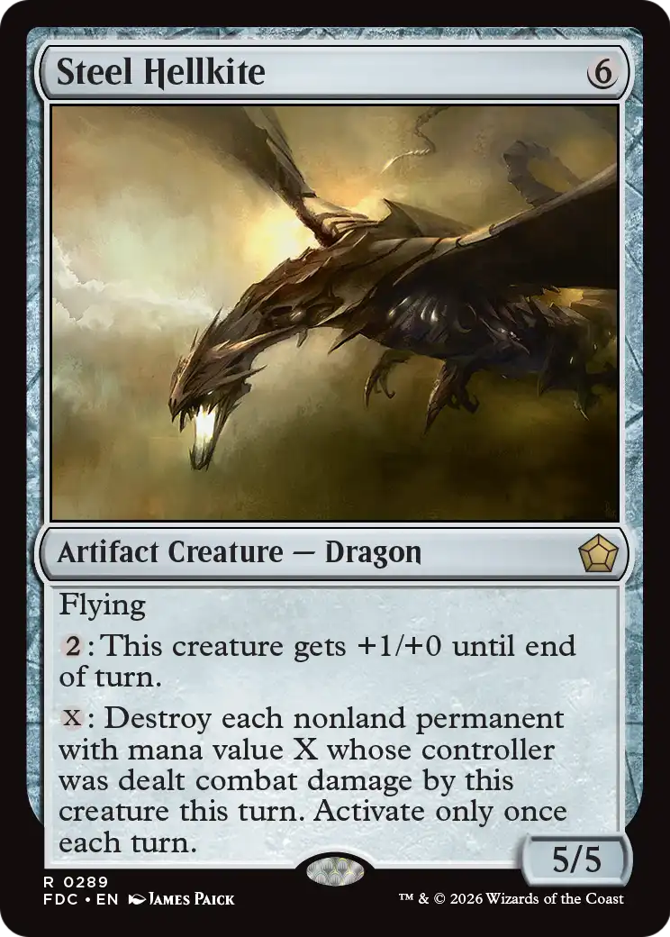 Steel Hellkite (FDC)