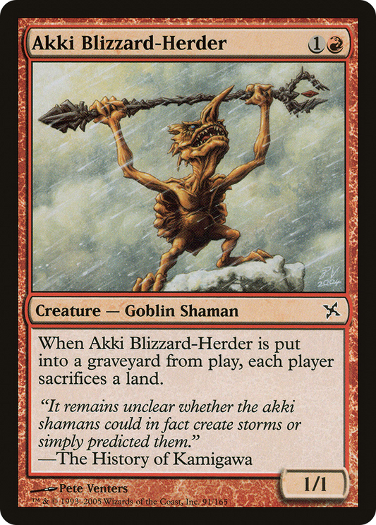 Akki Blizzard-Herder - Foil