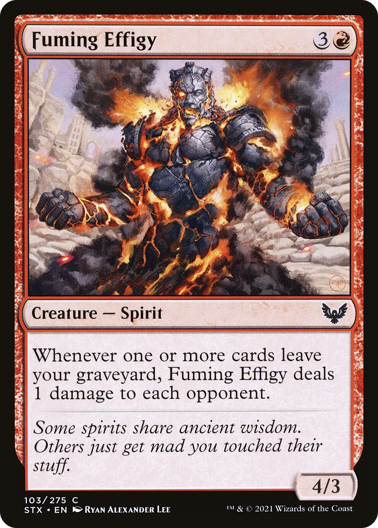 Fuming Effigy - Foil