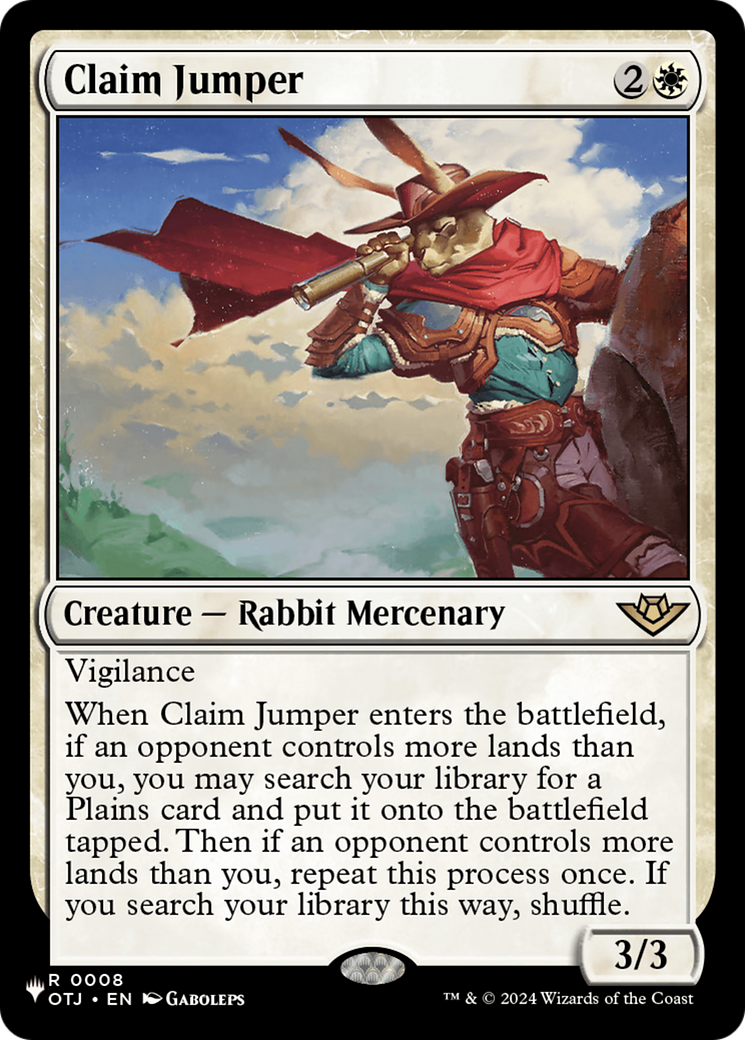 Claim Jumper (OTJ-0008) (PLST)