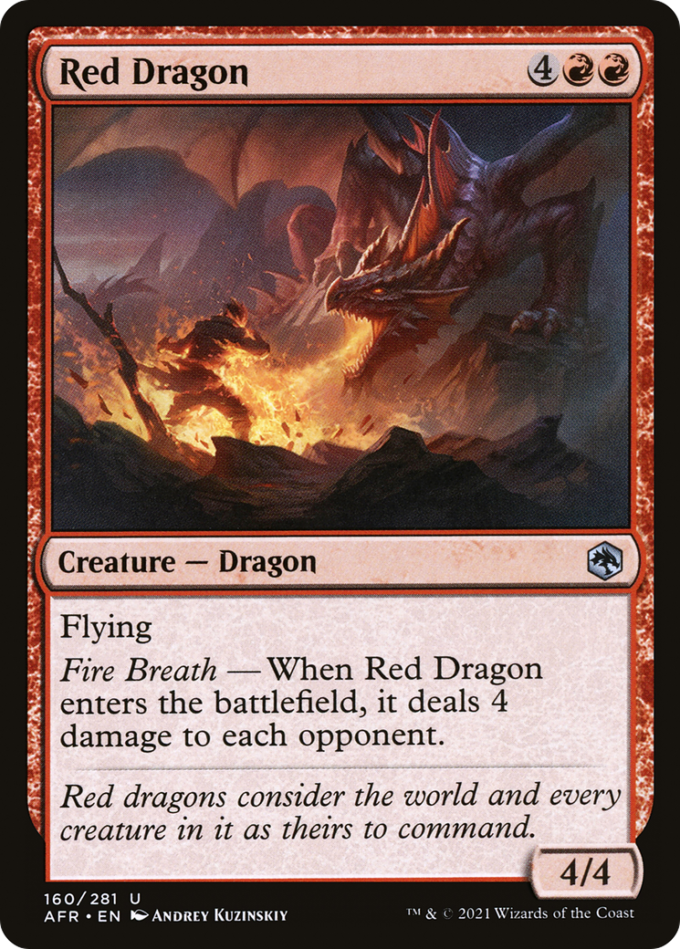 Red Dragon - Foil