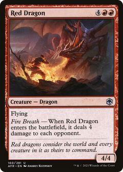 Red Dragon - Foil