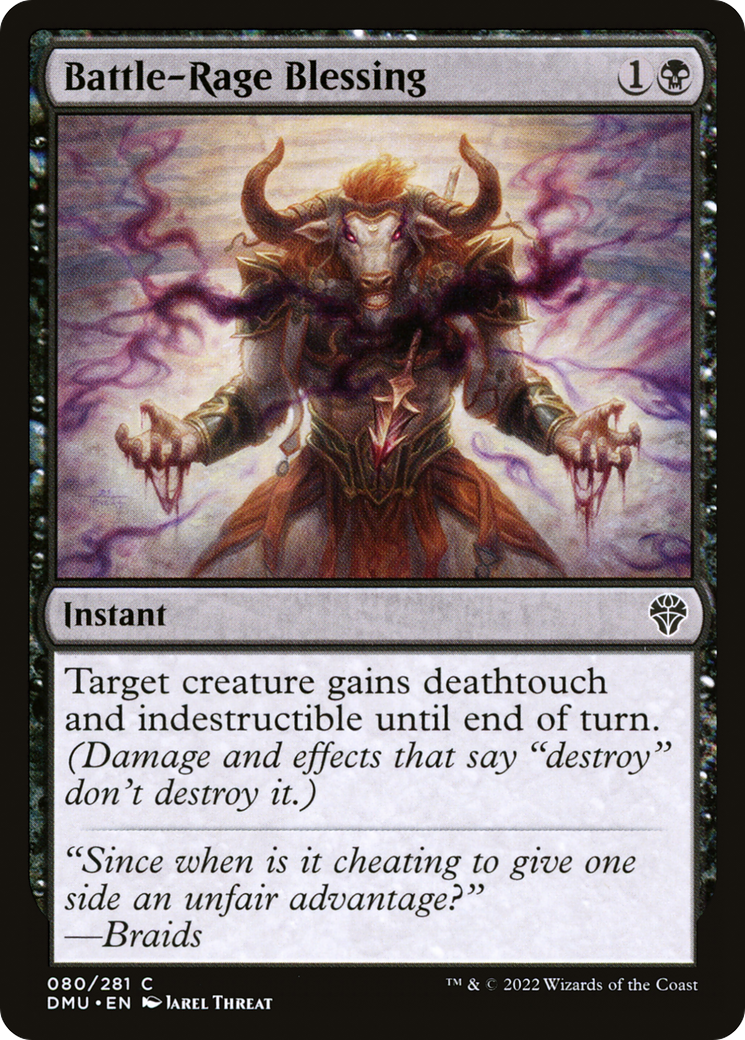 Battle-Rage Blessing - Foil