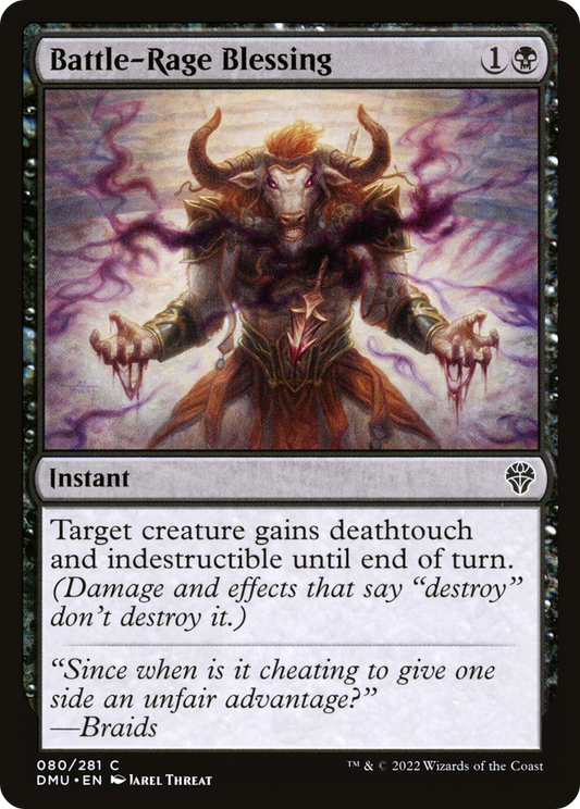 Battle-Rage Blessing - Foil