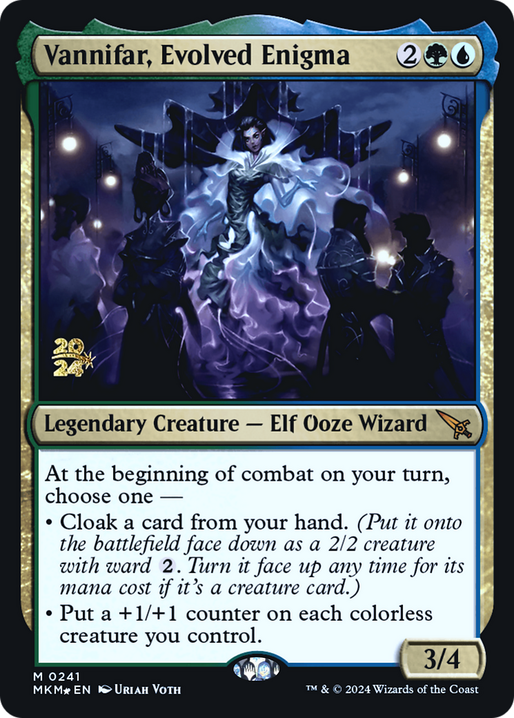 Vannifar, Evolved Enigma (0241) (Prerelease) - Foil