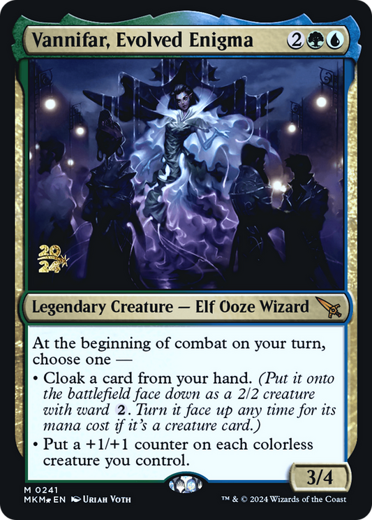 Vannifar, Evolved Enigma (0241) (Prerelease) - Foil