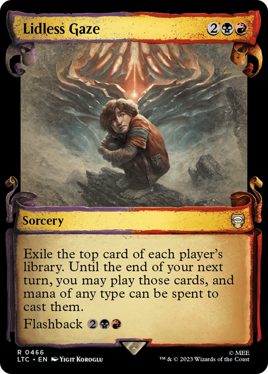 Lidless Gaze (0466) (Showcase) - Silver Foil