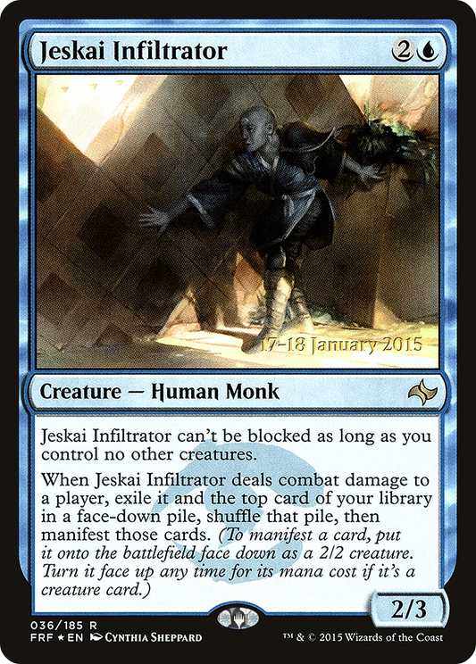 Jeskai Infiltrator (036) (Prerelease) - Foil