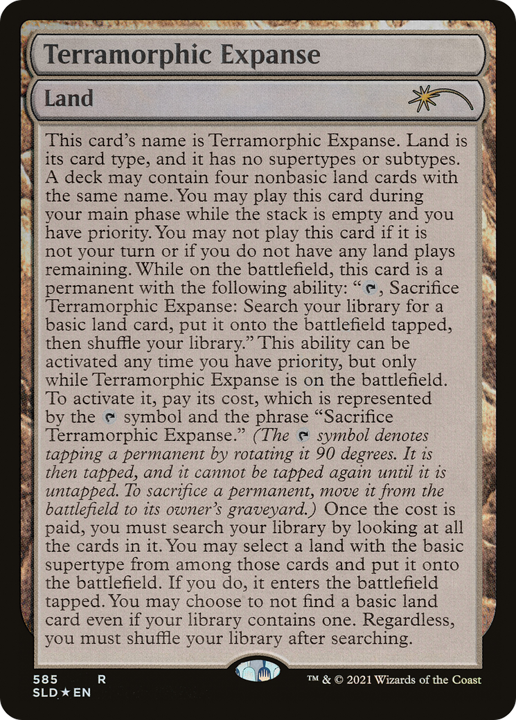 Terramorphic Expanse (585) (Full Text) - Foil