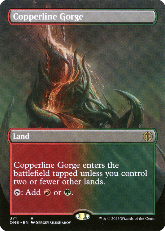Copperline Gorge (371) (Borderless) - Foil