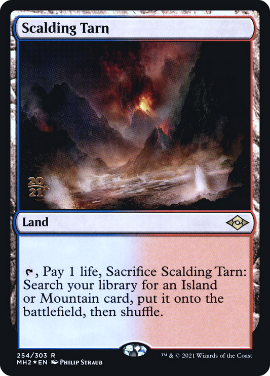 Scalding Tarn (254) (Prerelease) - Foil