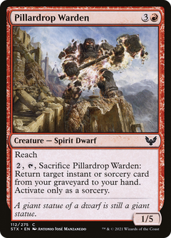 Pillardrop Warden - Foil