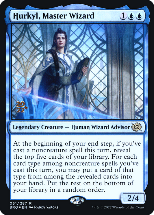 Hurkyl, Master Wizard (051) (Prerelease) - Foil