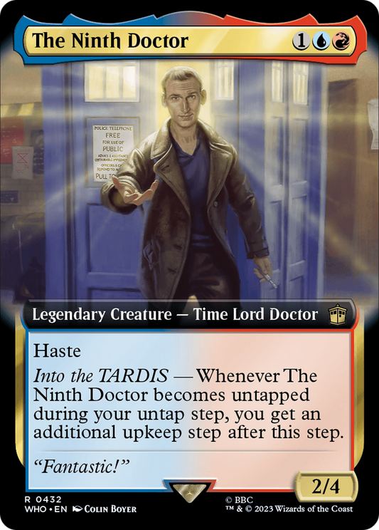The Ninth Doctor (0432) (Extended Art) - Foil