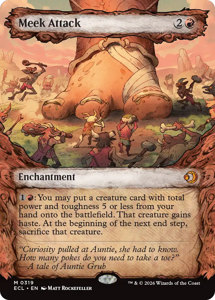 Meek Attack (0319) (Fable Frame) (ECL)