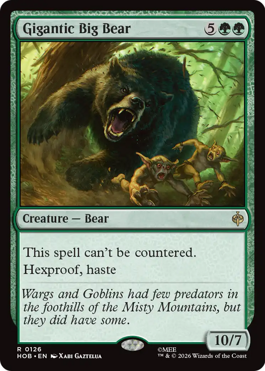Gigantic Big Bear (HOB)