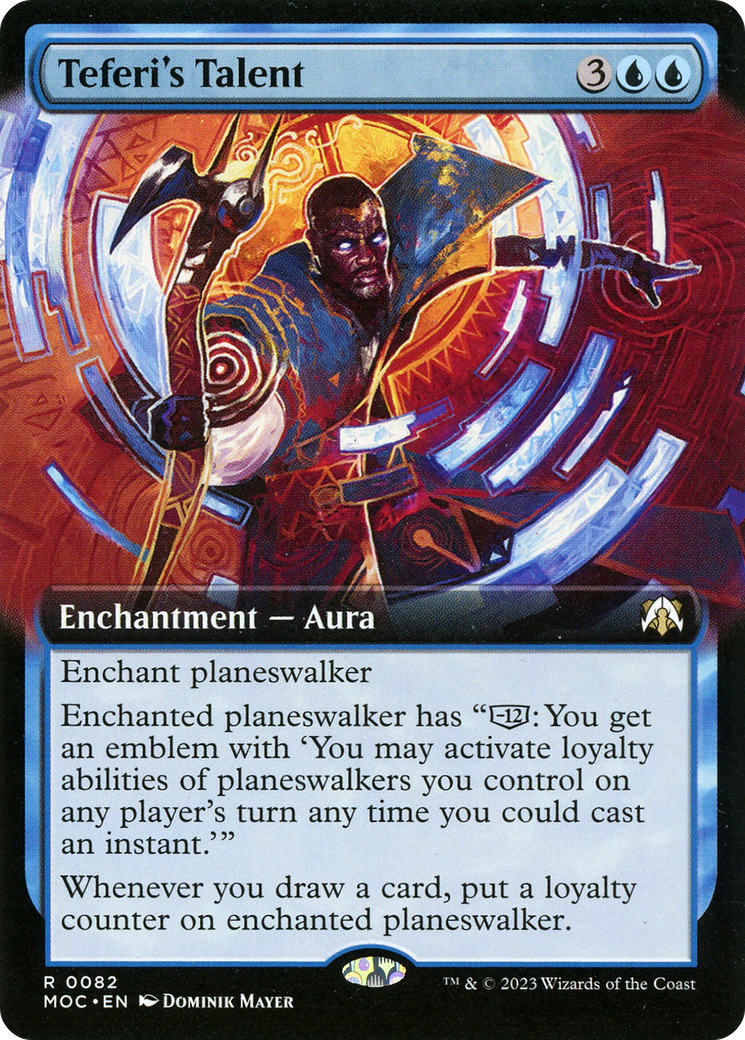 Teferi's Talent (0082) (Extended Art)