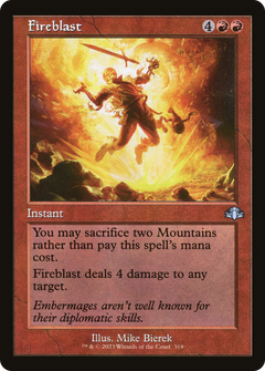 Fireblast (319) (Retro Frame)