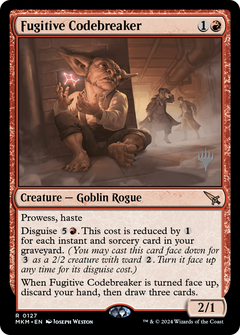 Fugitive Codebreaker (0127) (Promo Pack) - Foil