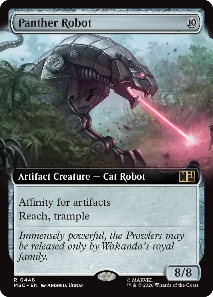 Panther Robot (0448) (Extended Art) (MSC)