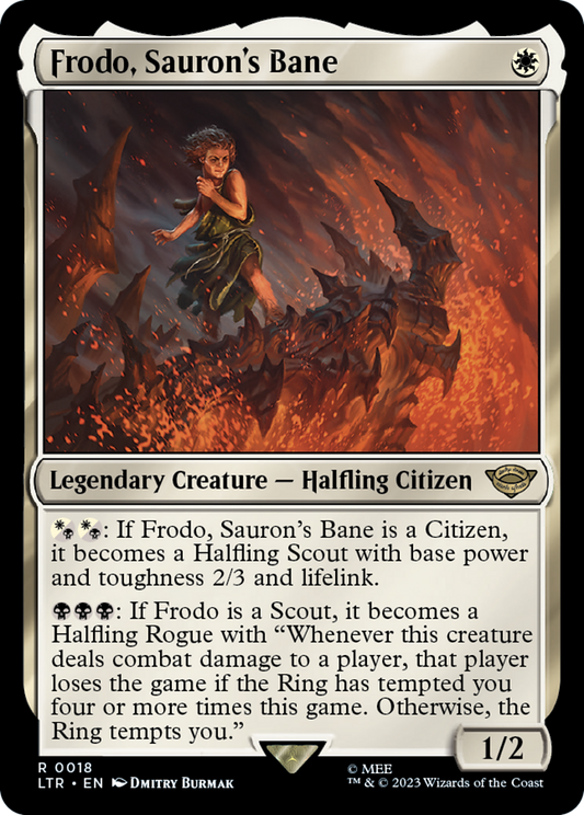Frodo, Sauron's Bane - Foil
