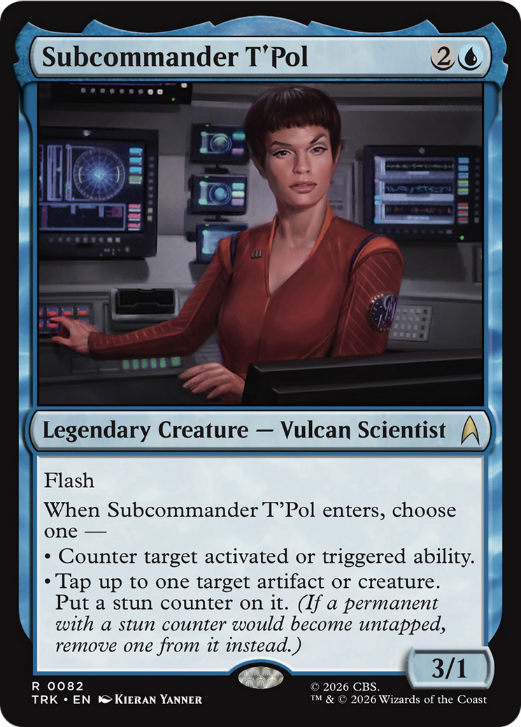Subcommander T'Pol (TRK) - Foil