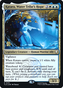 Katara, Water Tribe's Hope (0231) (Prerelease) (PTLA) - Foil