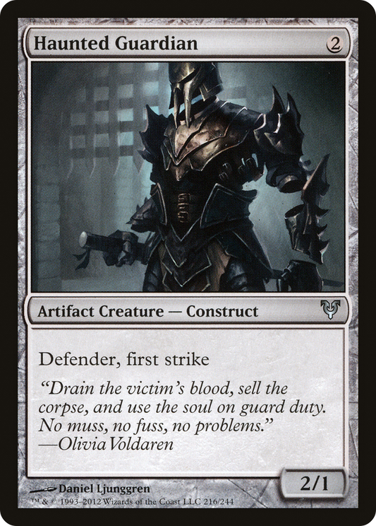 Haunted Guardian - Foil